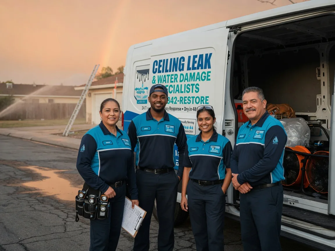 Ceiling Leak Cleanup company in Eveleth, MN